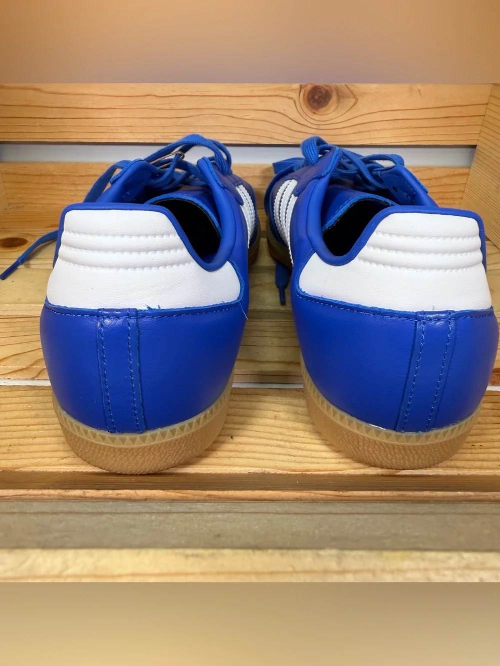 Adidas Originals Samba OG Leather 4th July Shoes Sneakers JR0882 Mens 10.5 New